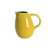 Pichet Tourron Ceramique Jaune / 1 L - Gres Fait Main - Jars Ceramistes