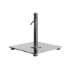 Pied De Parasol The Classic Gris Argent Metal / 16 Kg - Pour Mat De 2,5 A 3,8 Cm - Business & Pleasure