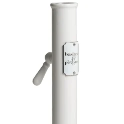 Pied De Parasol The Classic Metal Blanc / 25 Kg - Pour Mat De 2,5 A 3,8 Cm - Business & Pleasure