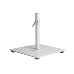 Pied De Parasol The Classic Metal Blanc / 16 Kg - Pour Mat De 2,5 A 3,8 Cm - Business & Pleasure