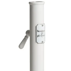 Pied De Parasol The Classic Metal Blanc / 16 Kg - Pour Mat De 2,5 A 3,8 Cm - Business & Pleasure