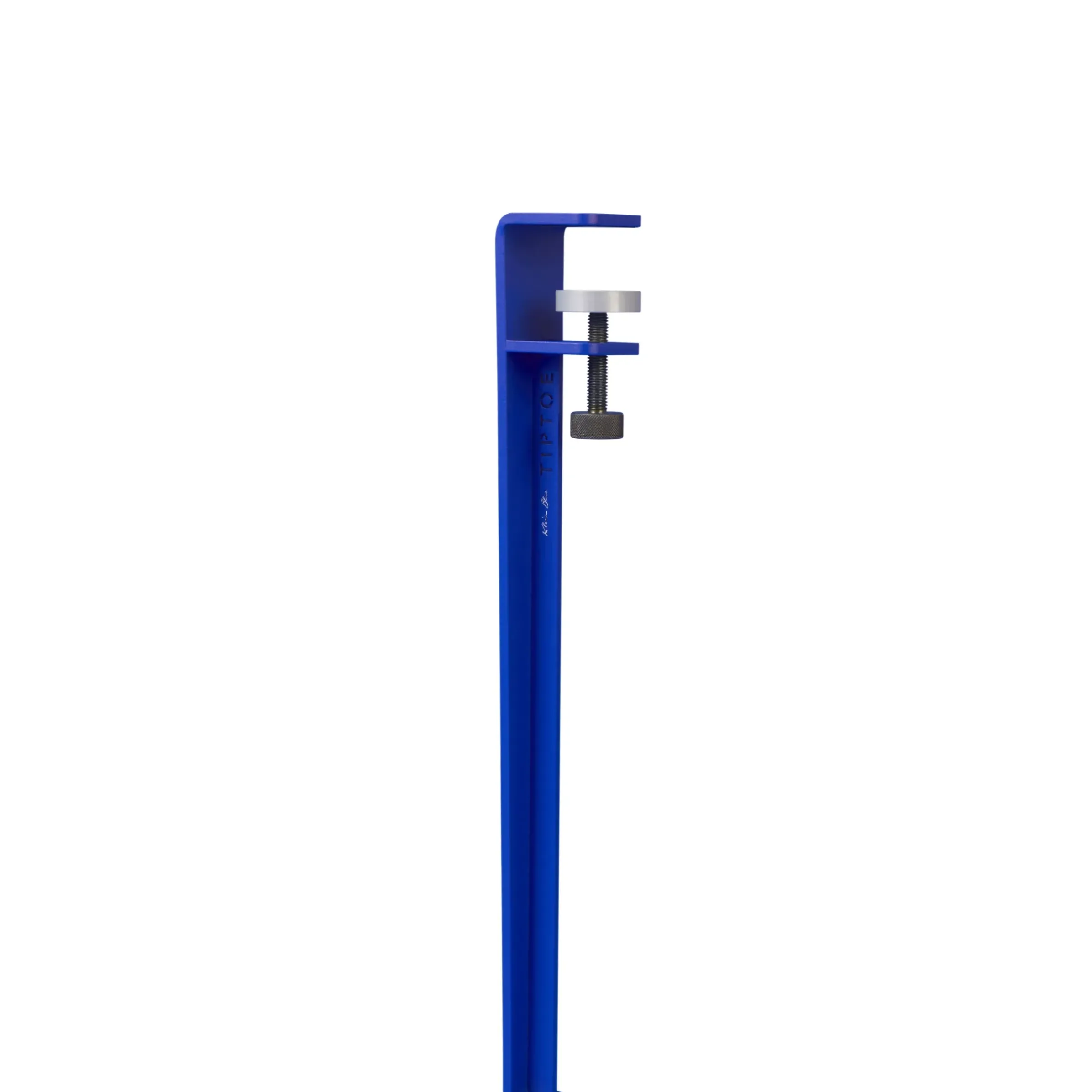 Pied Tiptoe X Klein Blue® Edition Limitee Metal Bleu H 43 Cm / Fixation Etau - Pour Creer Tables Basse & Banc - Tiptoe