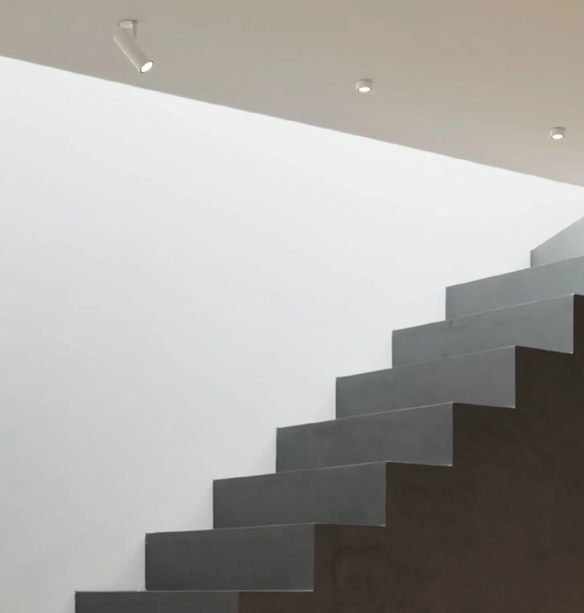 Plafonnier Encastre Find Me Monopoint Led Metal/ Spot Retractable Et Orientable - Flos