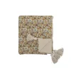 Plaid Amilly Tissu/ 160 X 130 Cm - Coton Recycle - Bloomingville