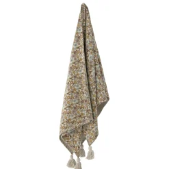 Plaid Amilly Tissu/ 160 X 130 Cm - Coton Recycle - Bloomingville