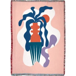 Plaid Badu Tissu / By - 137 X 178 Cm - Slowdown Studio