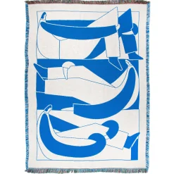 Plaid Benson Tissu / By - 137 X 178 Cm - Slowdown Studio