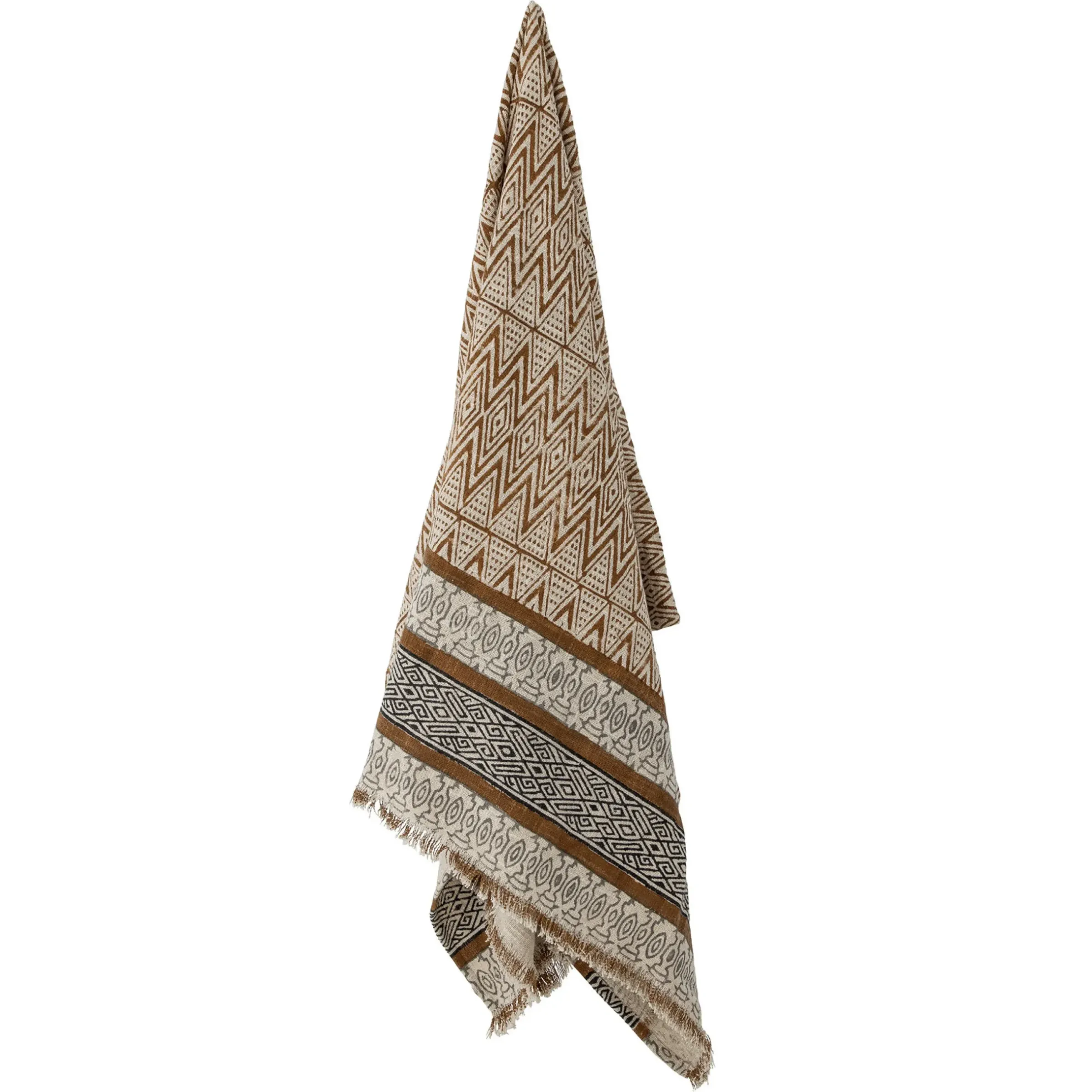 Plaid Madigan Tissu/ 150 X 125 Cm - Bloomingville