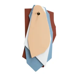 Planche À Découper  Plastique / Set De 4 - Polyethylene / Patere En Laiton - Valerie Objects