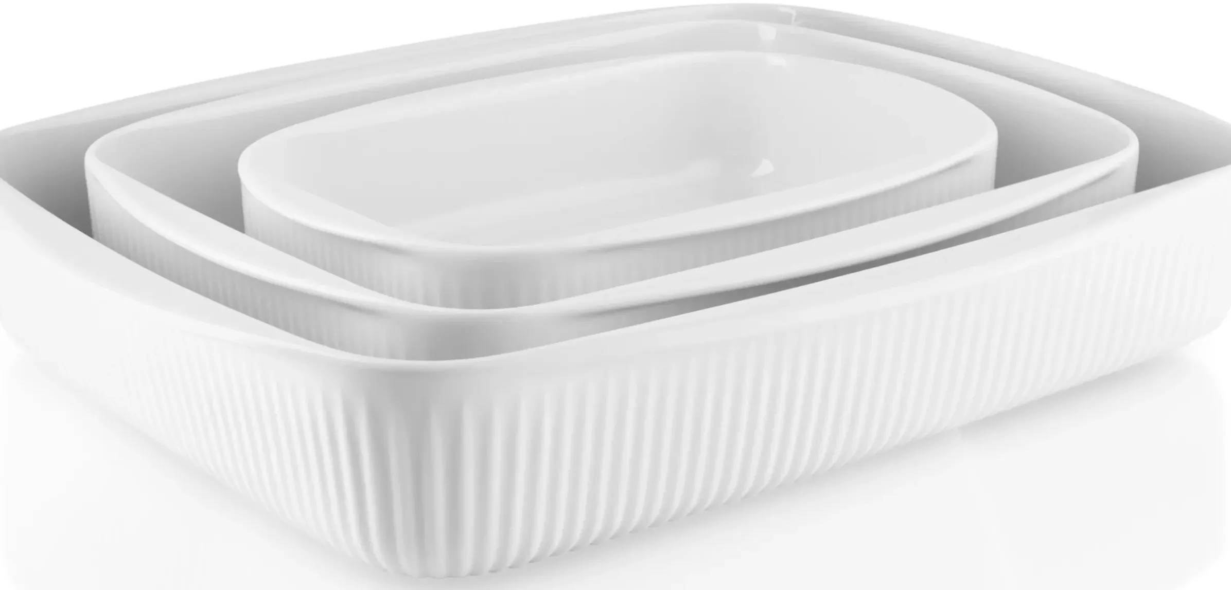 Plat A Gratin Legio Nova Ceramique / 31 X 24,5 Cm - Eva Trio
