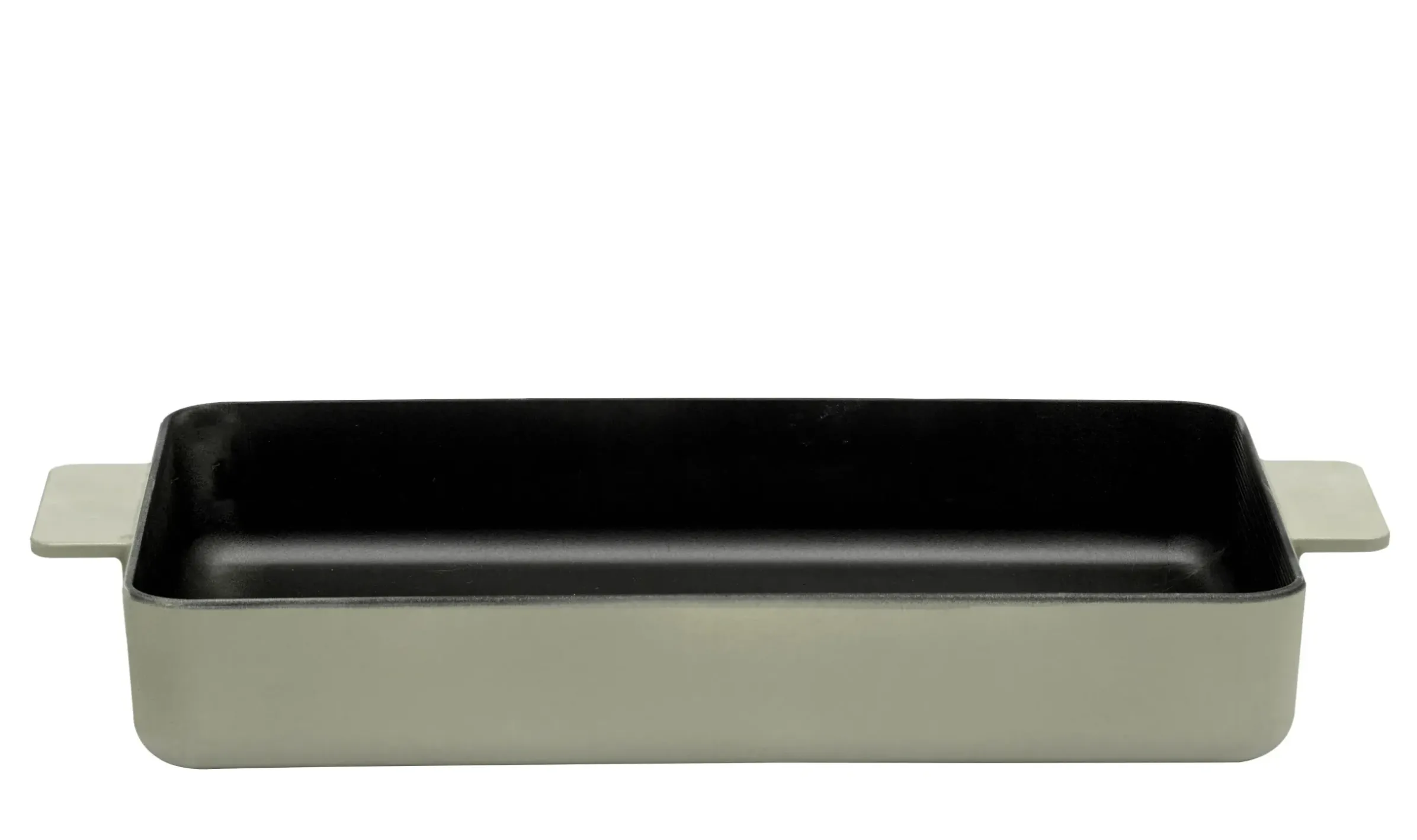 Plat A Gratin Surface Metal Vert / Emaille - 38 X 25 Cm - Serax