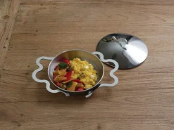 Plat A Oeuf Tegamino Metal / O 17 Cm - Pour Oeuf Au Plat - Alessi