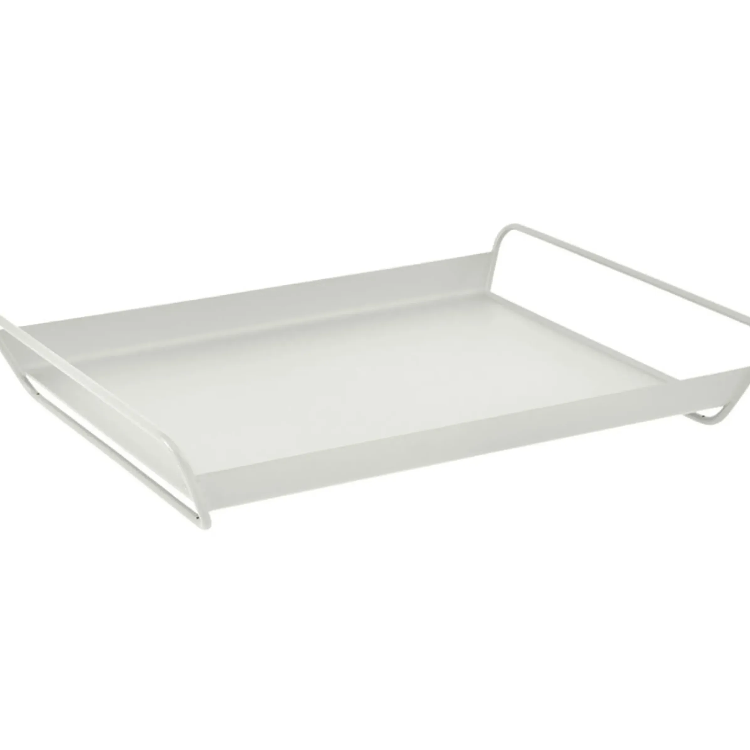 Plateau Alto Metal Gris / Acier - 53 X 38,5 Cm - Fermob