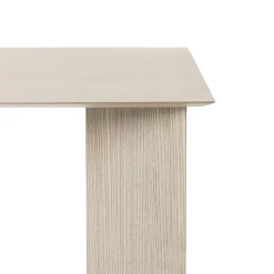 Plateau  Bois Naturel Rectangulaire / Pour Treteaux Mingle Small - 135 X 65 Cm - Ferm Living