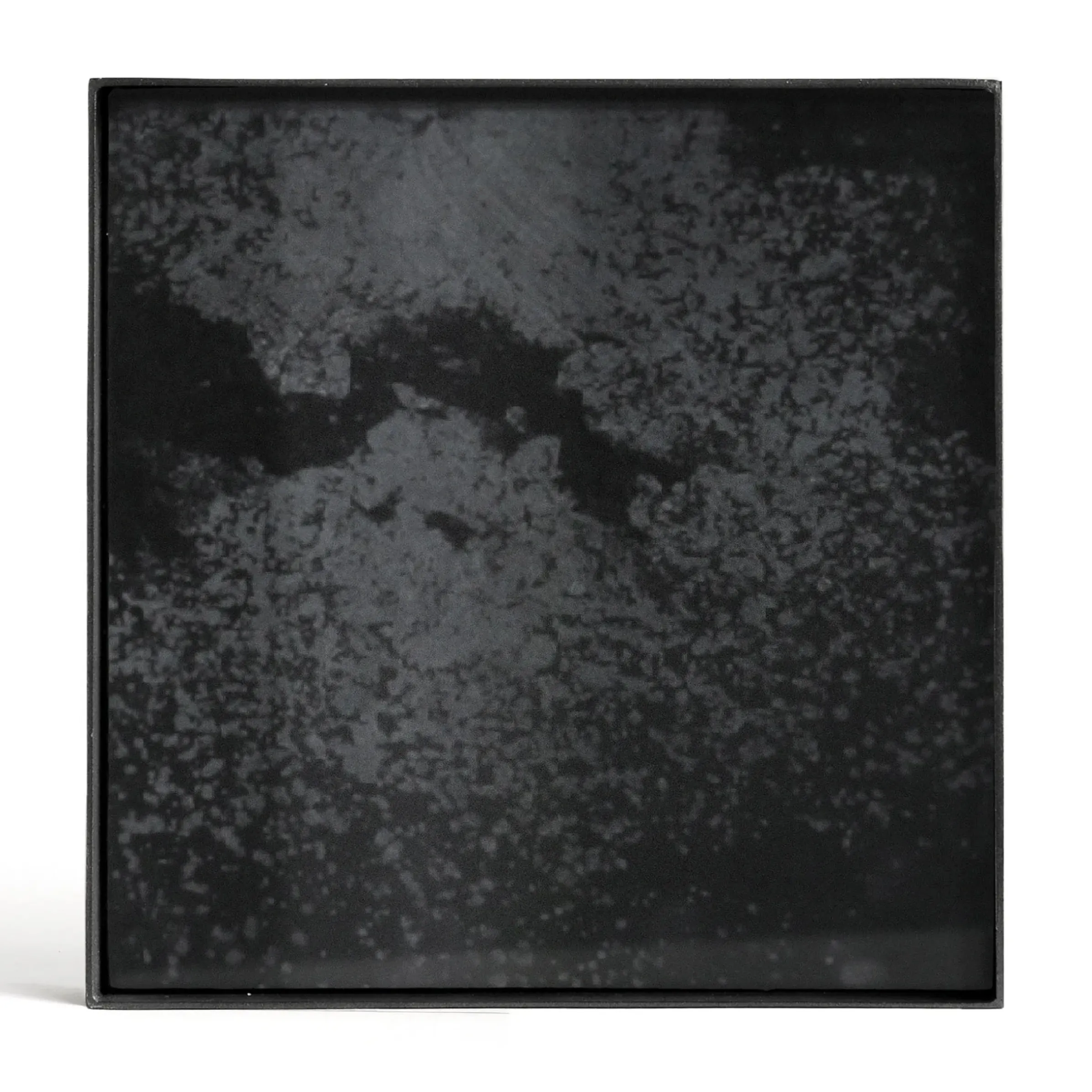 Plateau Charcoal Mirror Verre Noir / Vide-Poche - 16 X 16 Cm - Metal & Verre - Ethnicraft