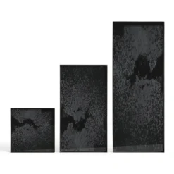 Plateau Charcoal Mirror Verre Noir / Vide-Poche - 16 X 16 Cm - Metal & Verre - Ethnicraft
