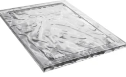 Plateau Dune Large Plastique Transparent / 55 X 38 Cm - Kartell