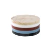 Plateau Five Circles Plastique Pierre / Multifonction - Set De 5 / Marbre & Polyethylene - Valerie Objects