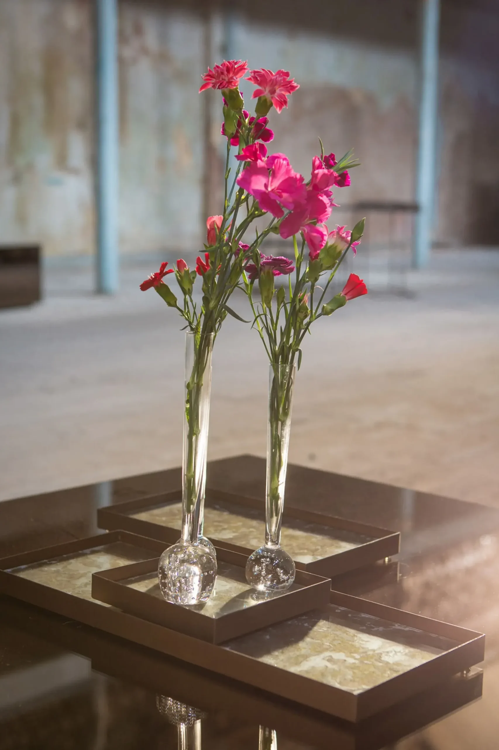 Plateau Gold Leaf Verre Or / Vide-Poche - 31 X 17 Cm - Metal & Verre - Ethnicraft