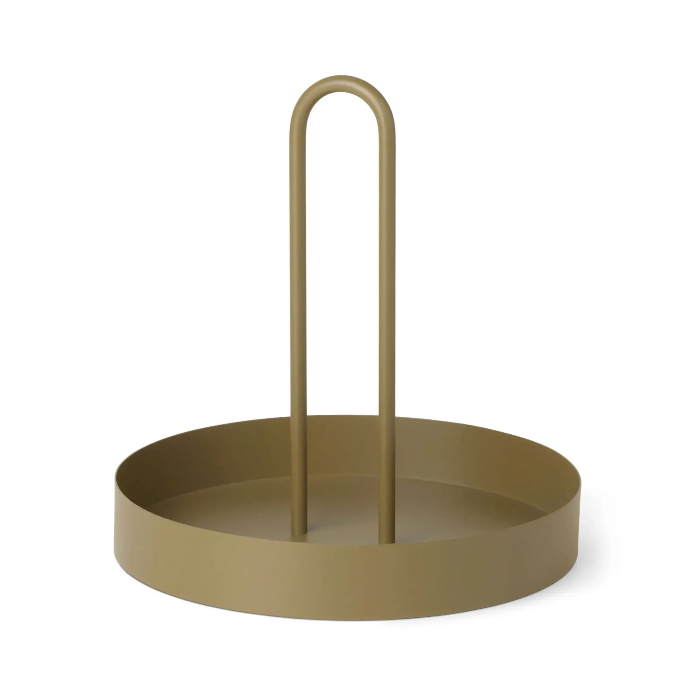 Plateau Grib Metal Vert / O 28 Cm - Metal - Ferm Living