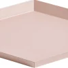 Plateau Kaleido Small Metal Orange / 22 X 19 Cm - Hay