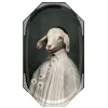 Plateau Le Loup Et L'Plastique / Tableau Mural - Ibride