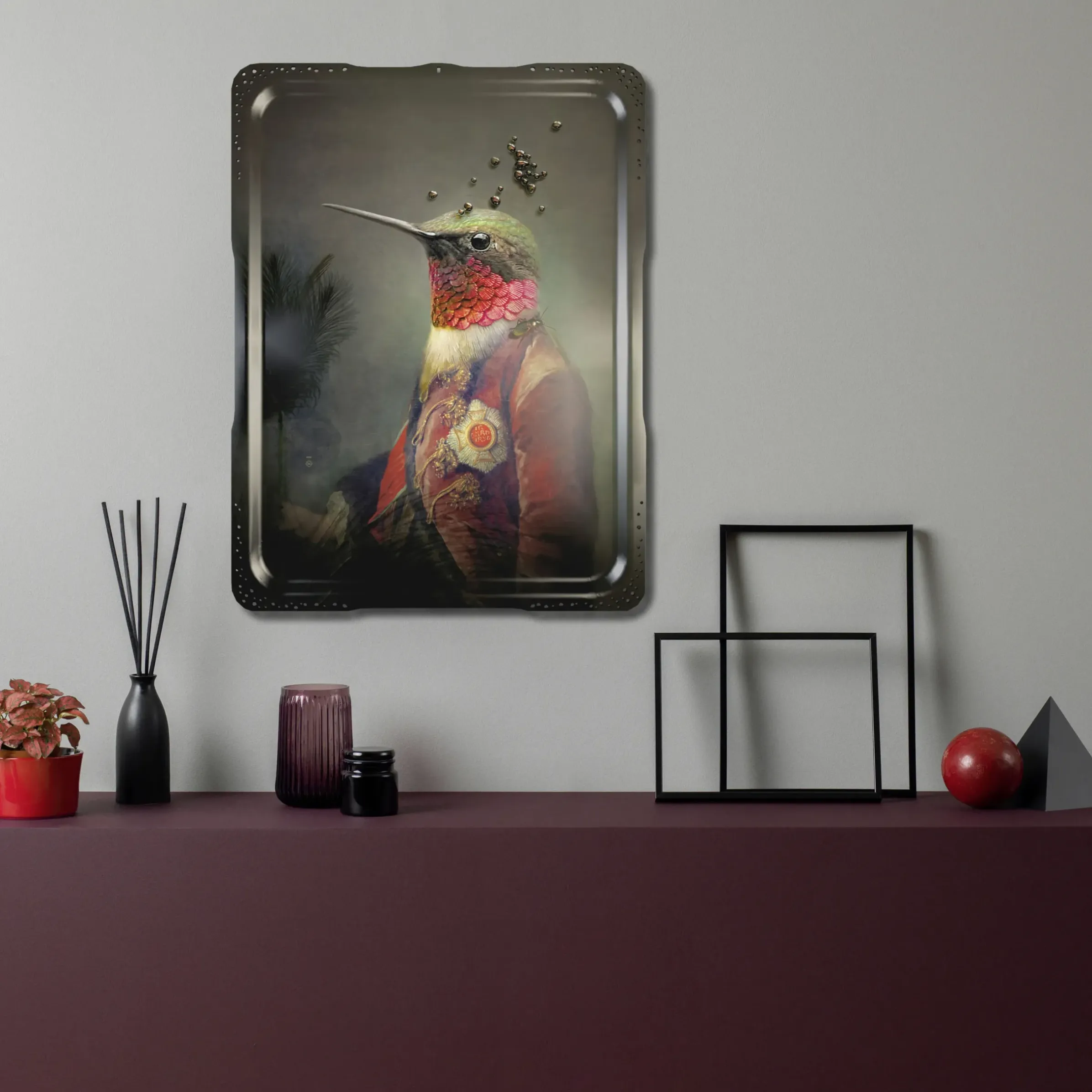 Plateau Plastique / Tableau Mural - Ibride