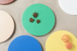 Plateau Re-Circles Plastique/ Set De 3 - Polyethylene Recycle / Edition Limitee - Valerie Objects