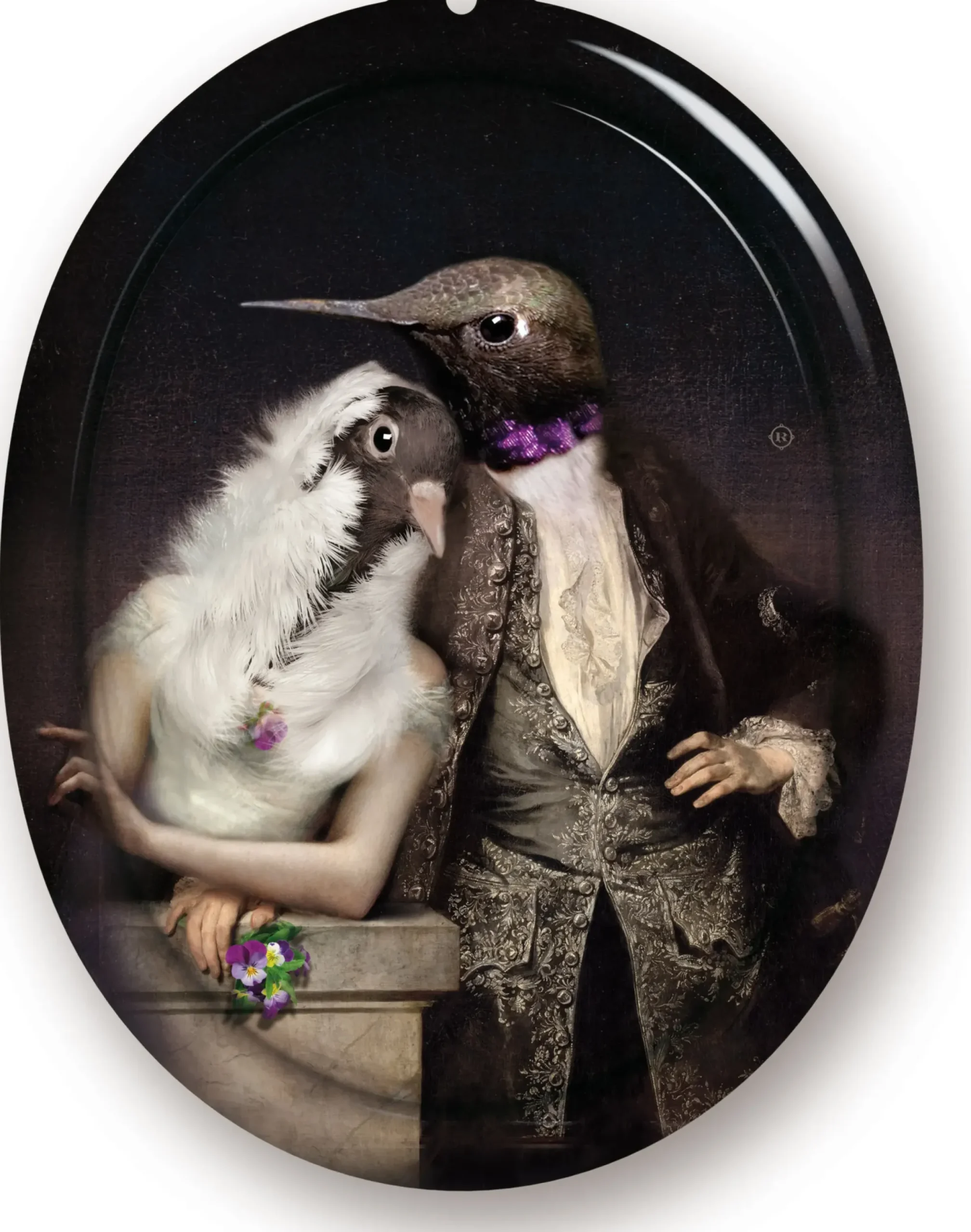Plateau The Boudoir - Plastique / Tableau Mural - Ibride