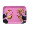 Plateau Toiletpaper - Plastique / 32 X 43,5 Cm - Melamine - Seletti