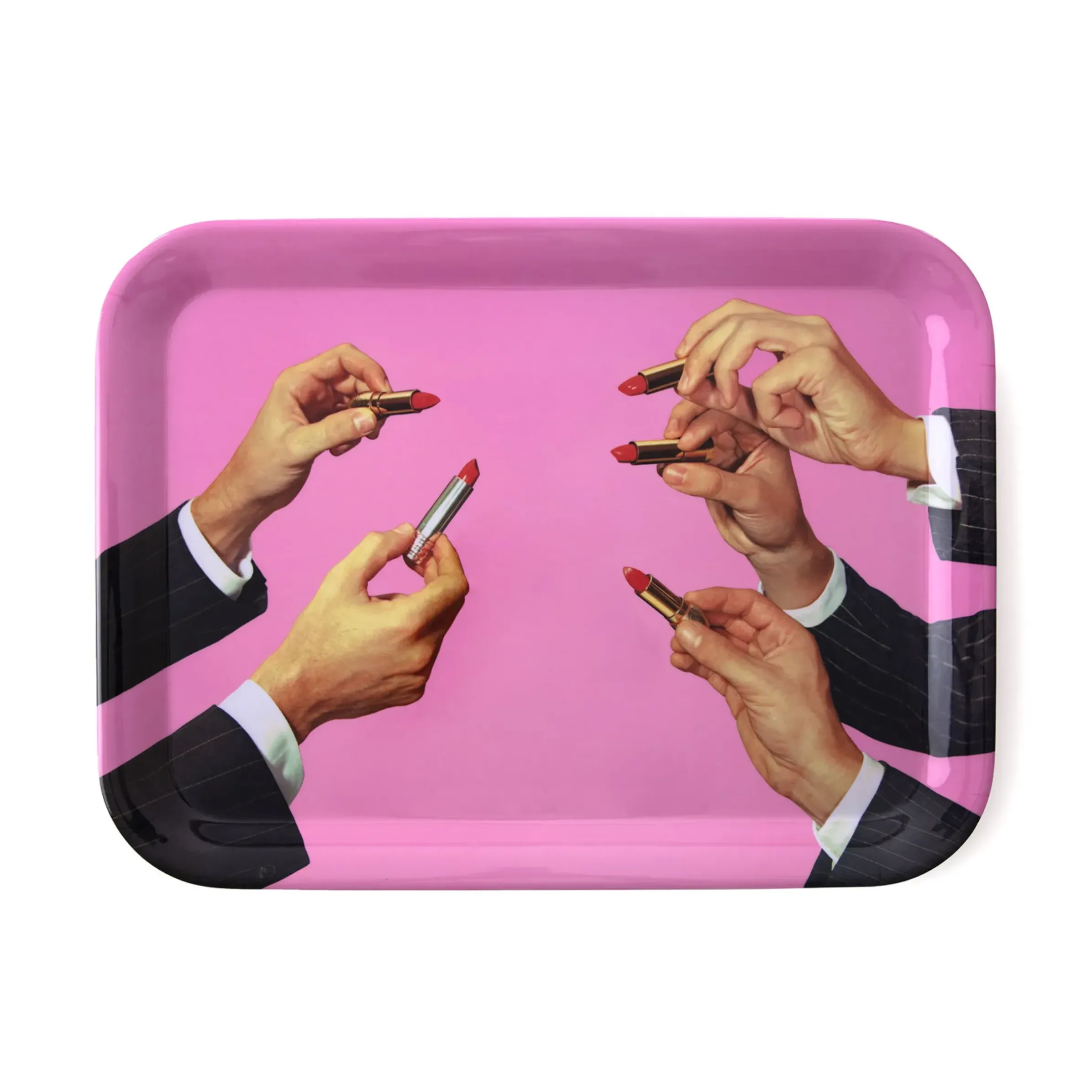 Plateau Toiletpaper - Plastique / 32 X 43,5 Cm - Melamine - Seletti