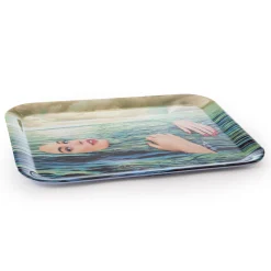 Plateau Toiletpaper - Plastique / 32 X 43,5 Cm - Melamine - Seletti