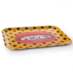 Plateau Toiletpaper - Plastique / 32 X 43,5 Cm - Melamine - Seletti