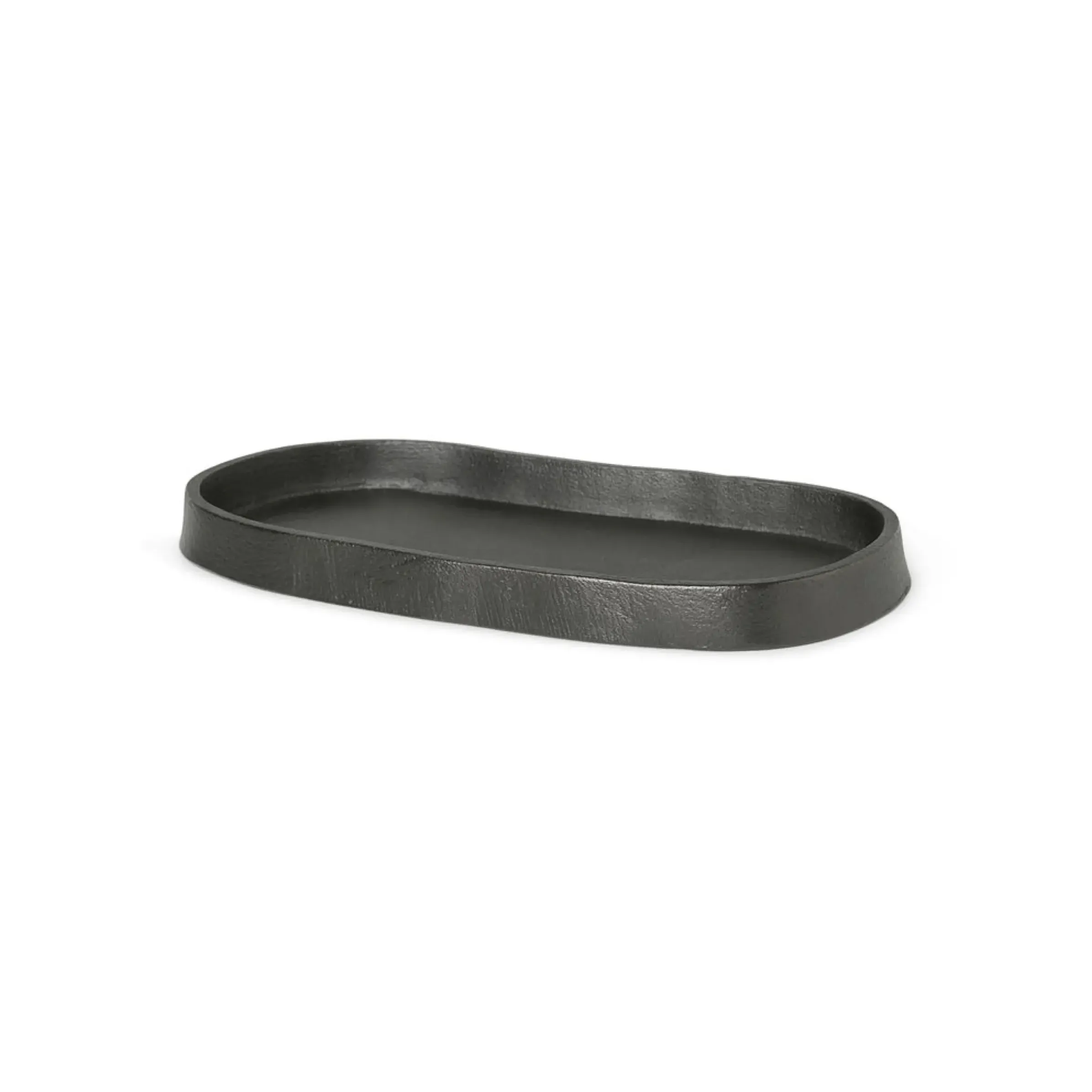 Plateau Yama Metal/ Ovale - 19 X 9,5 Cm - Aluminium Recycle - Ferm Living