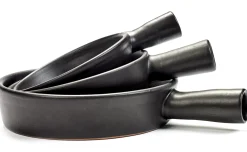 Plat Surface Ceramique Noir O 21 Cm / Multiusage - Terre Cuite - Serax