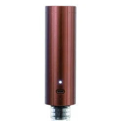 Pompe A Vide D'Air Electrique Gard'Vin On/Off Power Signature Metal Marron / + 3 Bouchons - Recharge Usb - L'Atelier Du Vin
