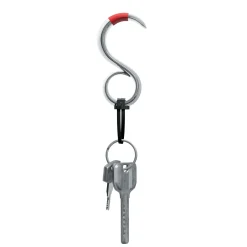 Porte-Cles Staysafe Metal / Crochet Ouvre-Porte Sans Contact - Alessi