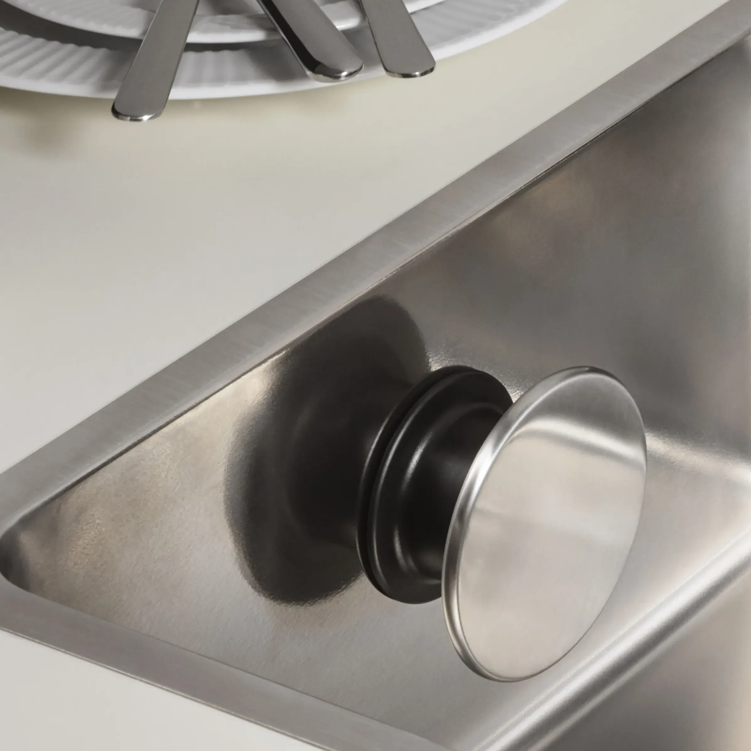 Porte-Lavette Metal / A Ventouse - Pour Evier - Eva Solo