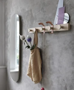 Portemanteau Mural Avail Bois Naturel / L 87,5 Cm - Muuto