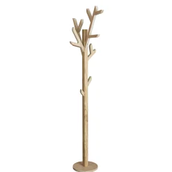 Portemanteau Sur Pied Ambroise Bois Naturel / H 158 Cm - Chene - Harto