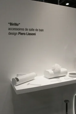 Porte-Savon Birillo Metal Plastique Blanc - Alessi