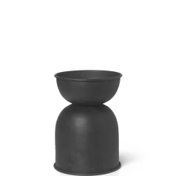 Pot De Fleurs Hourglass Extra Small Metal / Metal - O 21 X H 30 Cm - Ferm Living