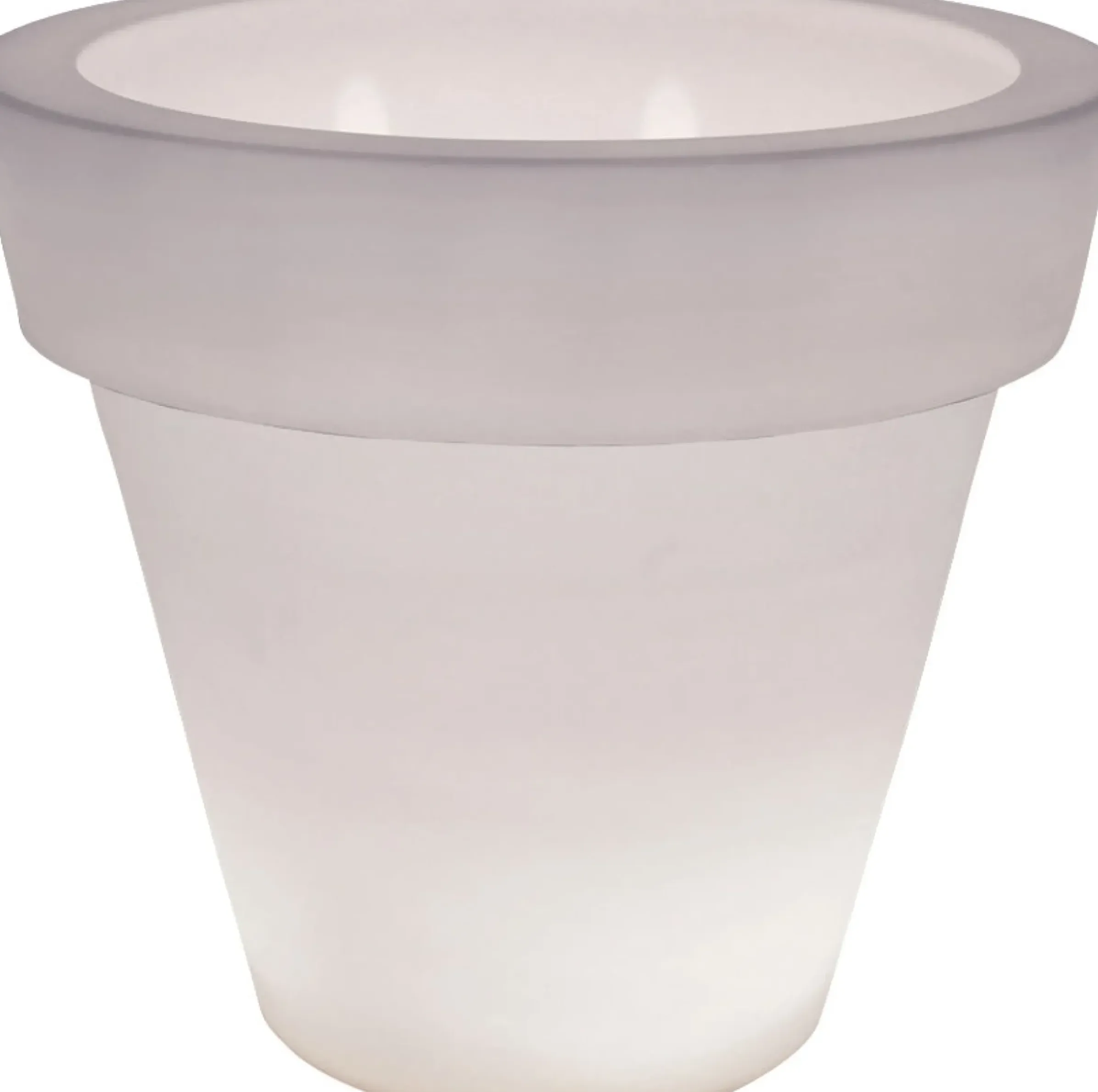 Pot De Fleurs Lumineux Vas One Light Plastique - Serralunga