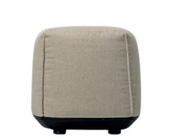 Pouf Brioni Outdoor Tissu Beige / Small - 51 X 51 Cm - Kristalia
