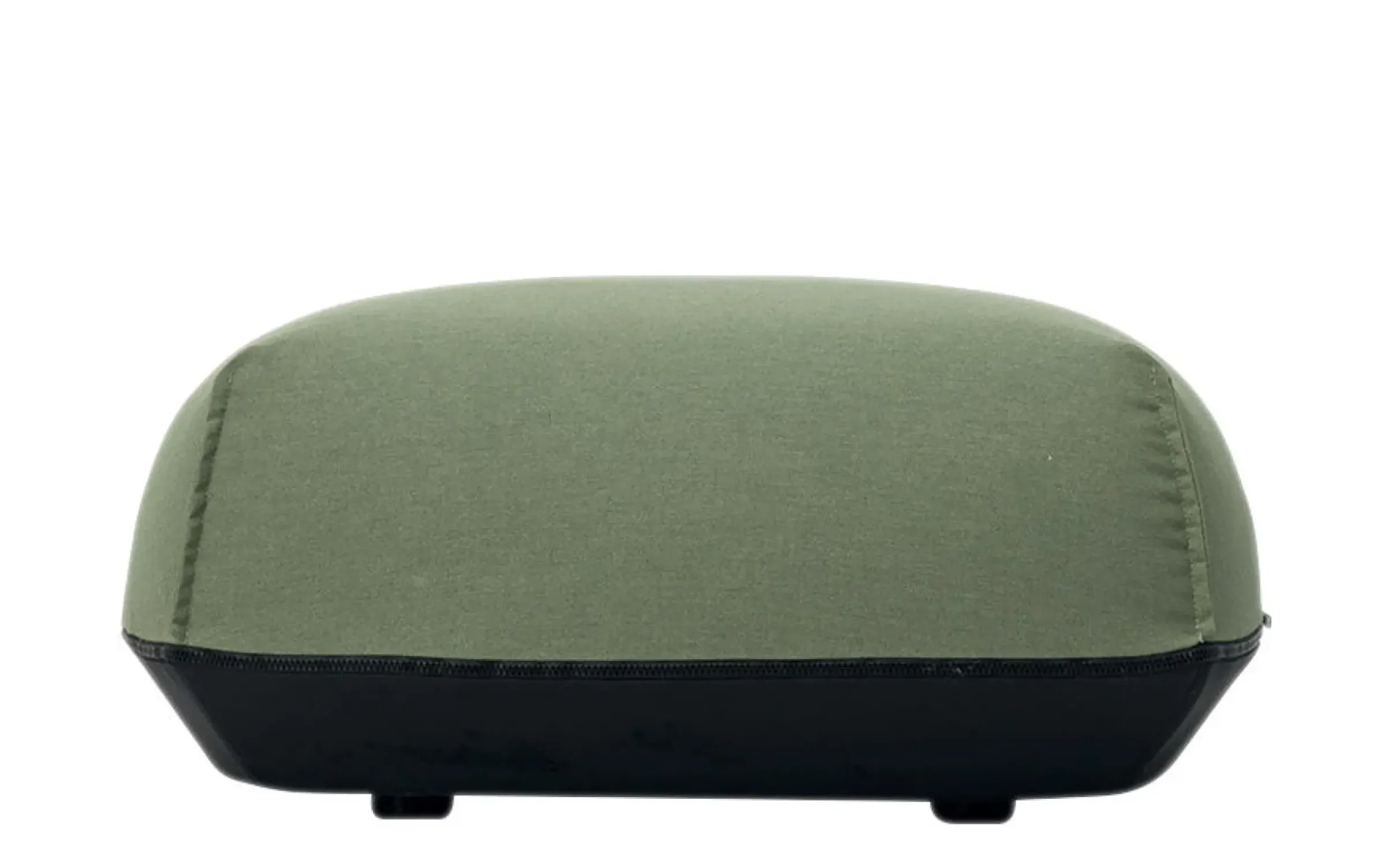 Pouf Brioni Outdoor Tissu Vert / Medium - 83 X 83 Cm - Kristalia