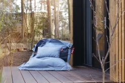 Pouf Buggle-Up Outdoor Tissu Bleu / Sofa 2 Places - Sangles Ajustables/ Tissu Olefin - Fatboy