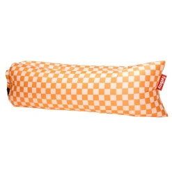 Pouf Gonflable Lamzac 3.0 Tissu Orange / L 200 Cm - Polyester - Fatboy