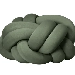 Pouf Knot Xl Tissu Vert / Fait Main - 60 X 80 Cm - Design House Stockholm