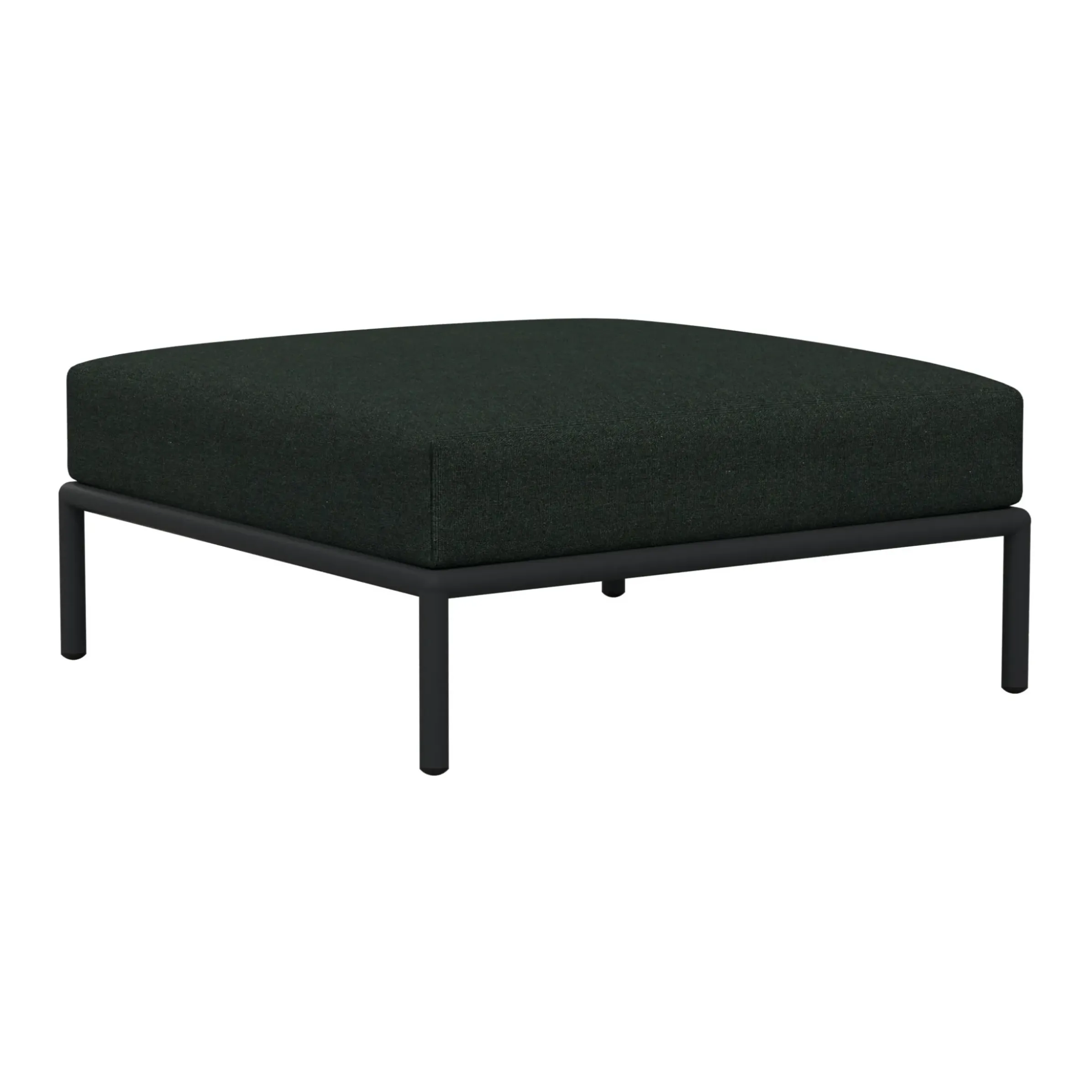 Pouf Level Tissu Vert / 81 X 81 Cm - Houe
