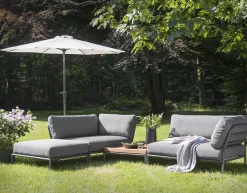 Pouf Level Tissu Vert / 81 X 81 Cm - Houe